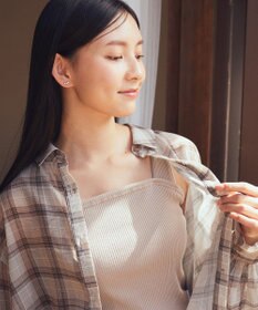 earth music&ecology ワイドストラップキャミソール