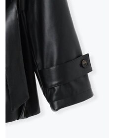 Te chichi レザーショートトレンチコート《2025Autumn catalog vol.2 item》