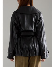 Te chichi レザーショートトレンチコート《2025Autumn catalog vol.2 item》