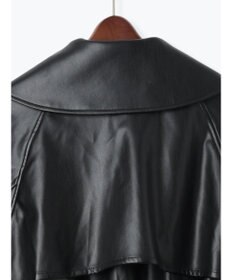 Te chichi レザーショートトレンチコート《2025Autumn catalog vol.2 item》