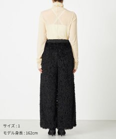 NAVE 【Nave・洗える】フェザーフリンジ イージーパンツ