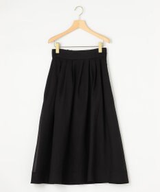 組曲 【洗える・イージーケア】カラーボイル フレアスカート