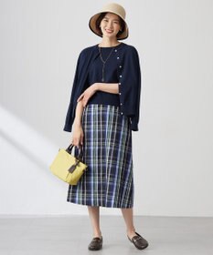 J.PRESS LADIES 【WEB限定カラーあり・洗える・UVカット・畳める】BRAID HAT