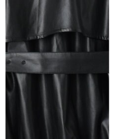 Te chichi レザーショートトレンチコート《2025Autumn catalog vol.2 item》