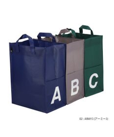 ROOTOTE 9681【3個セット：ゴミ箱・収納・エコバッグ】/ RTルー・ ガービッジ 30L 3P-C