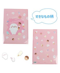 Mother garden しろたん A4クリアファイル 3点セット 《25周年にっこりパレード柄/すきなもの柄/みんなのすきなもの柄》