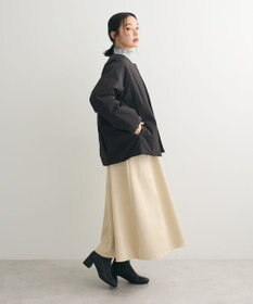 Green Parks シームレスライト中わたノーカラーブルゾン