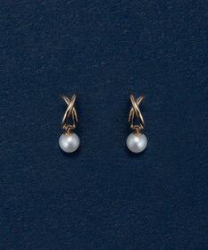 Phoebe 【K10】クロッシングパールピアス