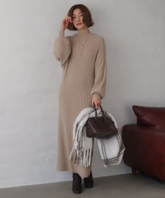 WEGO 【WEB限定/2025年秋冬新作】ニットワンピース