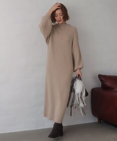 WEGO 【WEB限定/2025年秋冬新作】ニットワンピース