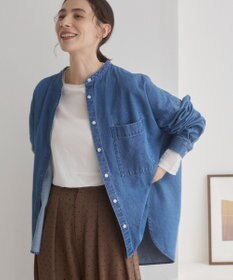 WEGO 【ANGIE VINTAGE】オーバーサイズデニムシャツ