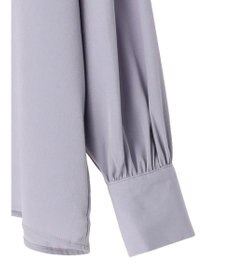 earth music&ecology ケープカラーブラウス