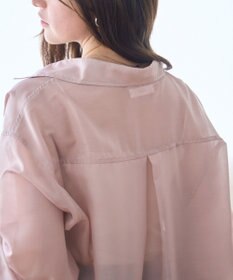 WEGO 【シワになりにくい/手洗い可】シアーBIGシャツ