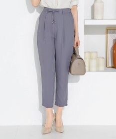 Tiaclasse 【洗える】幅広く活躍が期待できるドロストパンツ