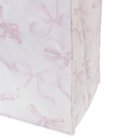 Maison de FLEUR ピンクマニアフリルスクエアトートMバッグ