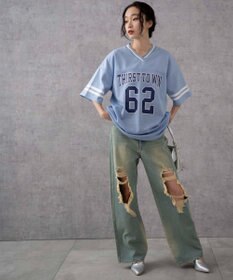 WEGO ナンバリングメッシュビッグT