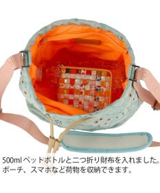 tsumori chisato CARRY スカラップ 刺繍 ショルダーバッグ 巾着