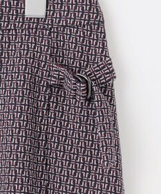 J.PRESS LADIES 【洗える】幾何ジャカード スカート