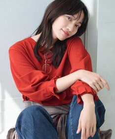 ANY コンフォータブルブラウス