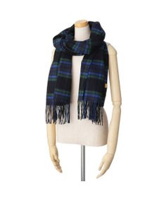 MOONBAT WEB限定【洗える】ミエル (miel) カシミヤ100％ チェックマフラー