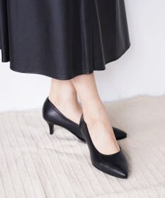 Pointer 日本製 ポインテッドトゥプレーンパンプス