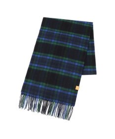 MOONBAT WEB限定【洗える】ミエル (miel) カシミヤ100％ チェックマフラー