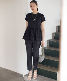 組曲 S 華感フレア カットソー