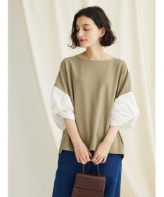 CRAFT STANDARD BOUTIQUE 袖ねじり切り替えプルオーバー