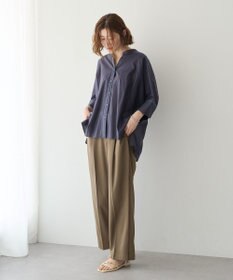 YECCA VECCA ペーパータッチドルマンシャツ