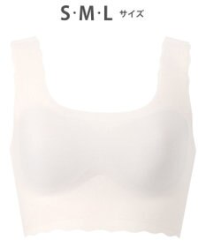 WACOAL 【GOCOCi ゴコチ】 ノンワイヤーブラ ハーフトップ まるでつけていないような着ごこち ムレにくい フラット仕上げ ホックなし CGG510 /ワコール