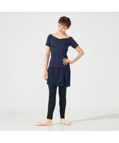 Chacott ハーフスリーブトップ