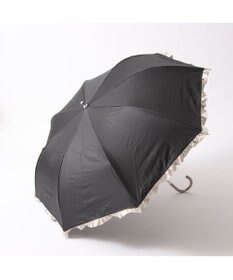 UNBILLION カシュネ cachenez / 【晴雨兼用】【日傘】 【UV カット率99.999.9％以上】PUバイカラーフリルトップレス折りたたみ傘