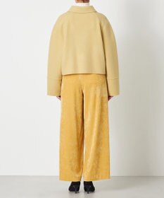 NAVE 【Nave】メルトンリバー ステンカラークロップド コート