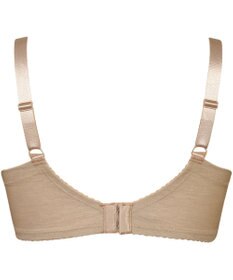 Wing ブラジャー バストをしっかり包みこむ 背中の段差を軽減 綿混(カップ肌側) フルカップブラ KB2115 ウイング／ワコール