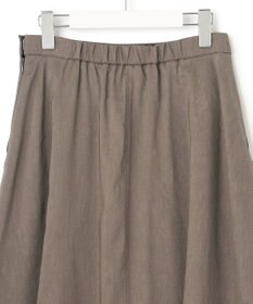 23区 【セットアップ対応】リネンレーヨンストレッチ フレア スカート