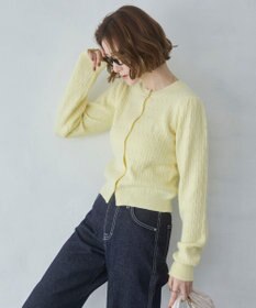 WEGO 【26年春新作】別注USPOLOケーブルニットカーデ