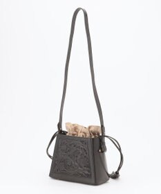 GRACE CONTINENTAL Cutwork box Bag