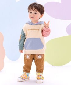 MIKI HOUSE HOT BISCUITS 【80-120cm】【NEW Color Series】コーデュロイ素材 パンツ