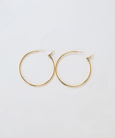 Phoebe 【金属アレルギー対応】ライトフープビッグピアス　ゴールド/ステンレス/大振り