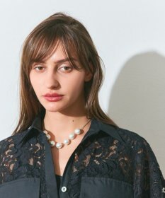 GRACE CONTINENTAL レースコンビシャツ