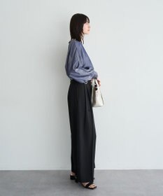 YECCA VECCA メタルベルトワイドパンツ