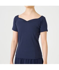 Chacott ハーフスリーブトップ