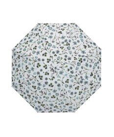 MOONBAT 【晴雨兼用/ 一級遮光/UV99％】フワクール (Fuwacool) 折りたたみ日傘 フワクールホワイト  ボタニカル 軽量