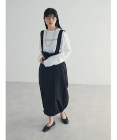 Green Parks armonia. サスペンダー付きスカート