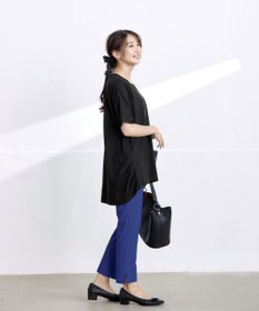 Tiaclasse 【洗える】脇タックポンチプルオーバー