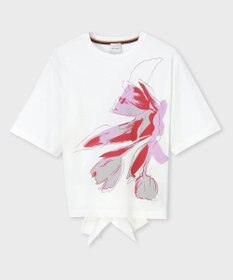 Paul Smith Drawn Tulip バック リボン カットソー