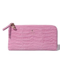 LANVIN en Bleu マゼンダ Lファスナー長財布