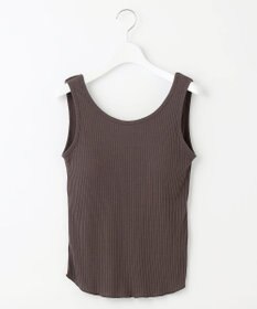 Feroux カップ付きリブ タンクトップ