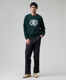 J.PRESS MEN 【AaronChang】【UNISEX】プリントスウェット シャツ