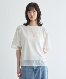 YECCA VECCA シアーMIXプルオーバー